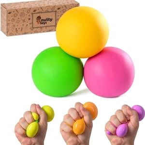 Sensory Stress Balls for Kids & Adults - Squishy Color Changing Dough Ball